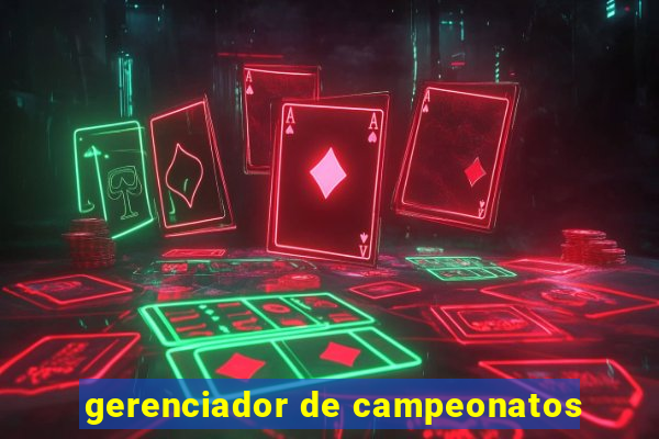 gerenciador de campeonatos